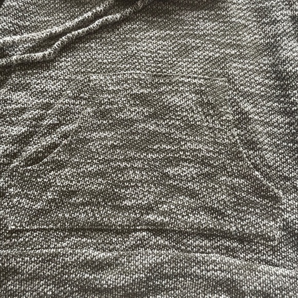 Loveappella Evie Draw String Funnel/Cow Neck Sweatshirt with Drawstring, Size S - Picture 6 of 7